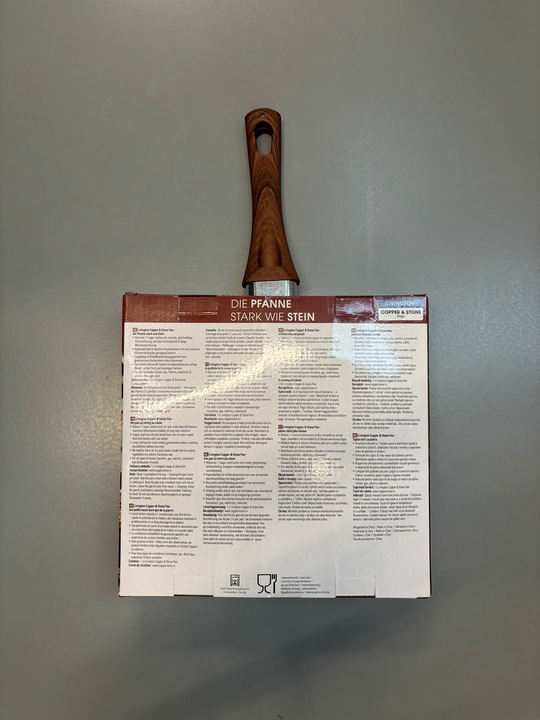 Actual product image Livington Copper & Stone Pan (25 cm, Frying pan, Copper, Aluminium, Steel)