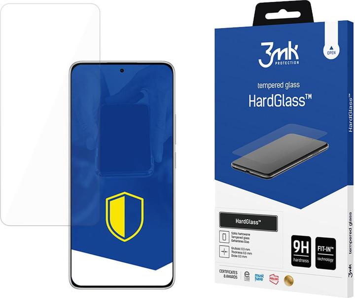 Produktbild 3MK HardGlass pro Redmi Note 14 5G (5903108621038) (1 Stk., Xiaomi Redmi Note 14 5G)