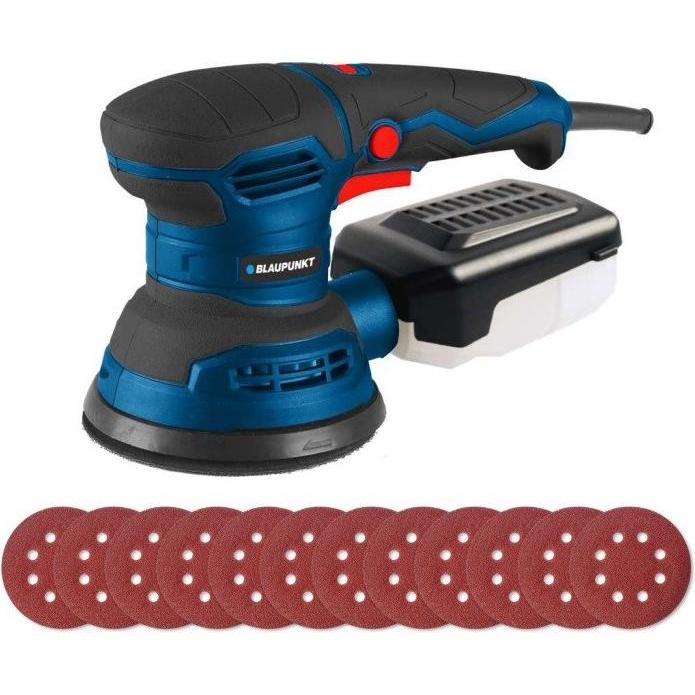 Blaupunkt, Schleifmaschine + Poliermaschine, Exzenterschleifer 230V 300W OS5010 (Exzenterschleifer, 300 W)