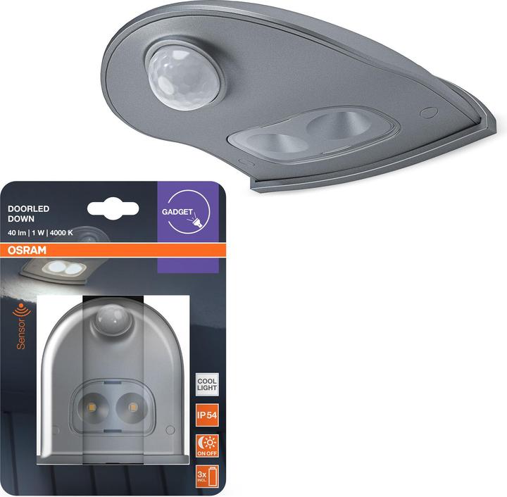 Actual product image Osram Door LED Down 4000K Silver