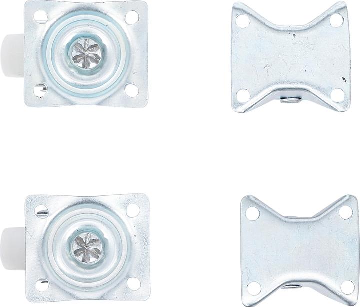 Image du produit BGS Jeu de roulettes pivotantes/fixes