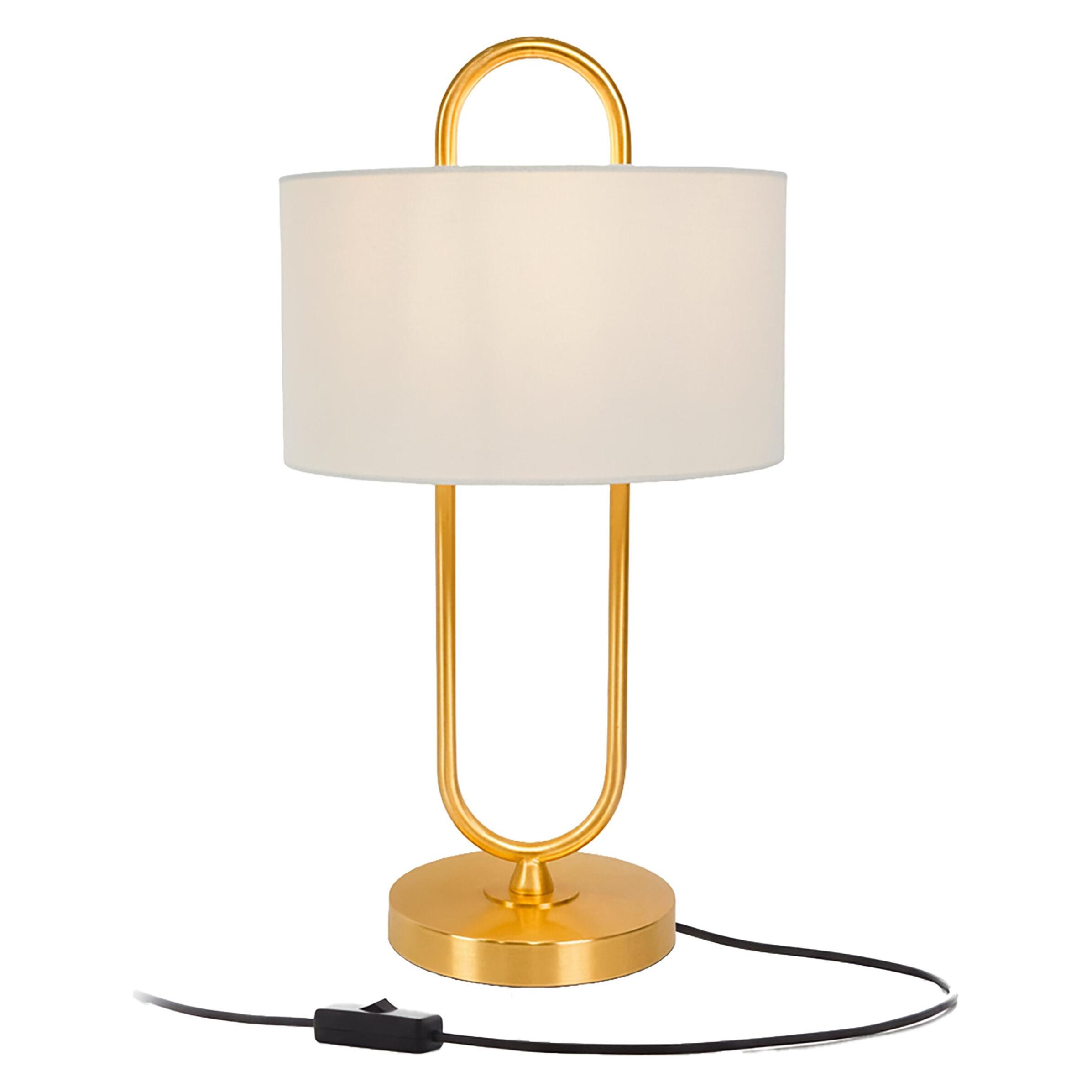 Relaxdays, Tafellamp, Tischlampe (E27)