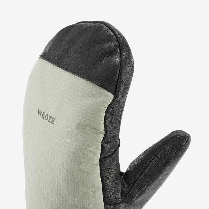 Produktbild Wedze Skihandschuhe Fäustlinge Erwachsene - 500 khaki (XL)