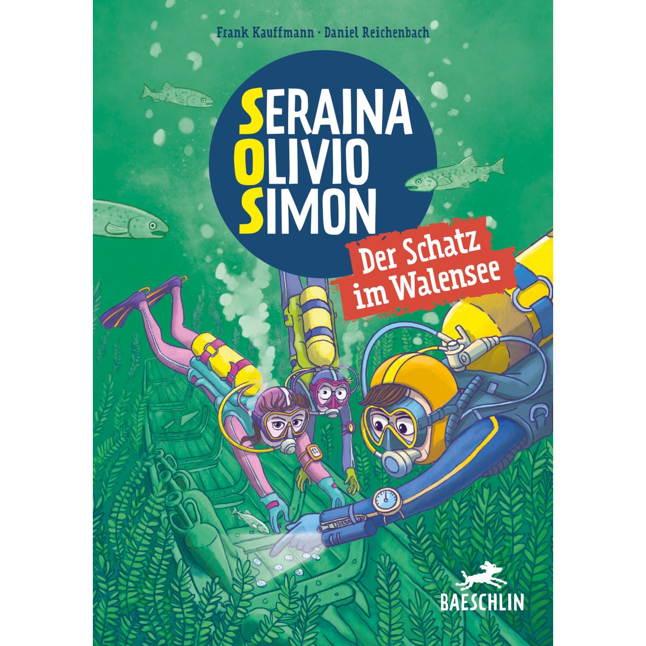 S.O.S. Svalbard: Der Schatz im Walensee, Kinderbücher von Frank Kauffmann, Daniel Reichenbach