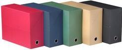 Actual product image Oxford Document folder, DIN A4, made of corrugated cardboard, black