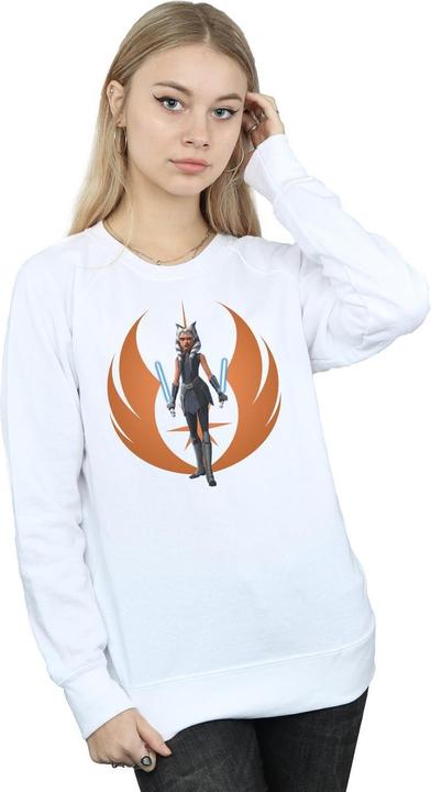 Image du produit Star Wars - Sweat CLONE WARS AHSOKA REBEL POSE - Femme (XL)