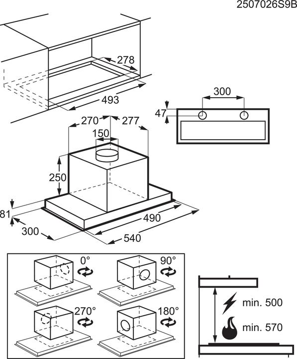 Actual product image Electrolux DBGL5432CN (Hut ventilator)