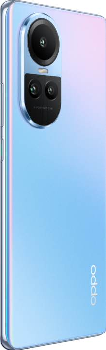 Produktbild OPPO Reno 10 (256 GB, Ice Blue, 6.70", Dual SIM, 64 Mpx, 5G)