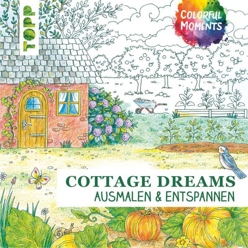 Thumbnail - Colorful Moments - Cottage Dreams, Ratgeber von Ursula Schwab, Cordula Martens