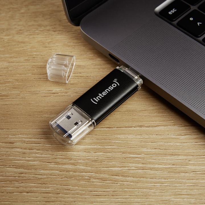 Actual product image Intenso Twist Line 512GB USB stick 3.2 USB-C & USB-A (512 GB, USB-A, USB-C)