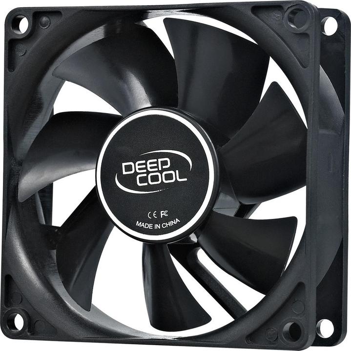 Produktbild Deepcool 80mm case ventilation fan, 2 Pin hydro bearing (80 mm, 1x)