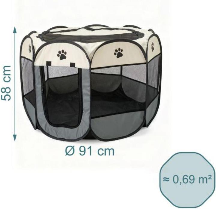 Image du produit Relaxdays Enclos chiots (Tente pour chiens)