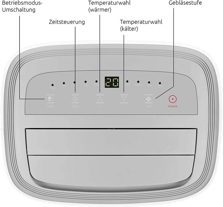 Actual product image TechniSat TechniPolar 2 S mobile climate (25 m², 9000 BTU/h)