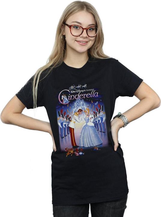 Immagine prodotto Disney Cinderella Collage Poster Maglietta Ampia Donna (3XL)