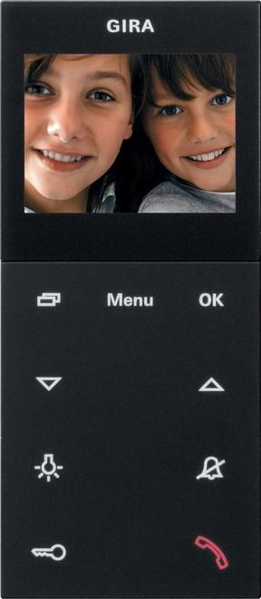 Produktbild Gira Video-Haustelefon 1239005 Video AP Plus System 55 schwarz