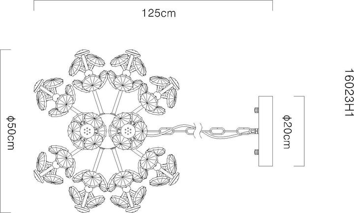 Produktbild Globo Floriella (5600 lm)