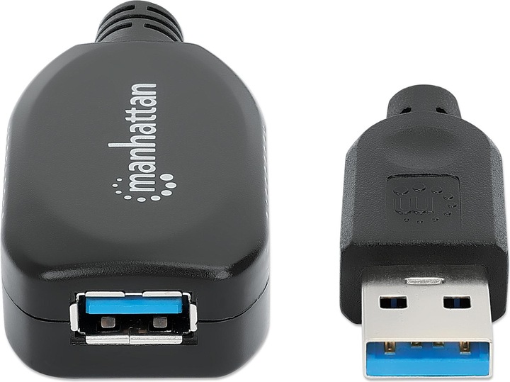 Produktbild Manhattan USB 3.0 Verlängerungskabel (5 m, USB 3.0)