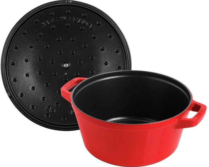 Actual product image Staub 4tlg. Cocotte (Cast iron, Iron, 24 x 21.60 cm)