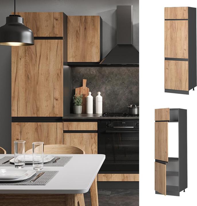 Produktbild Vicco Kühlumbauschrank R-Line (60 x 57.20 x 207 cm)