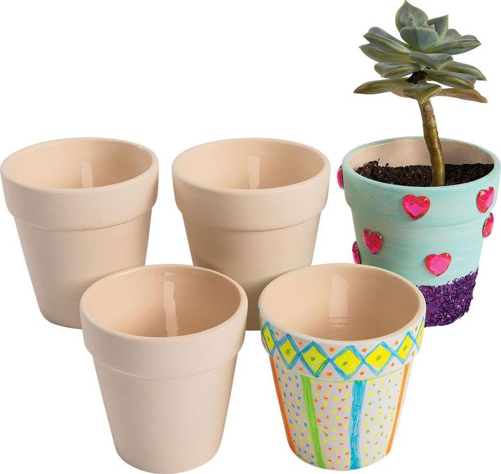 Produktbild Colorations Farben – Dekorieren Sie Ihren eigenen Blumentopf aus Keramik. 12er-Set