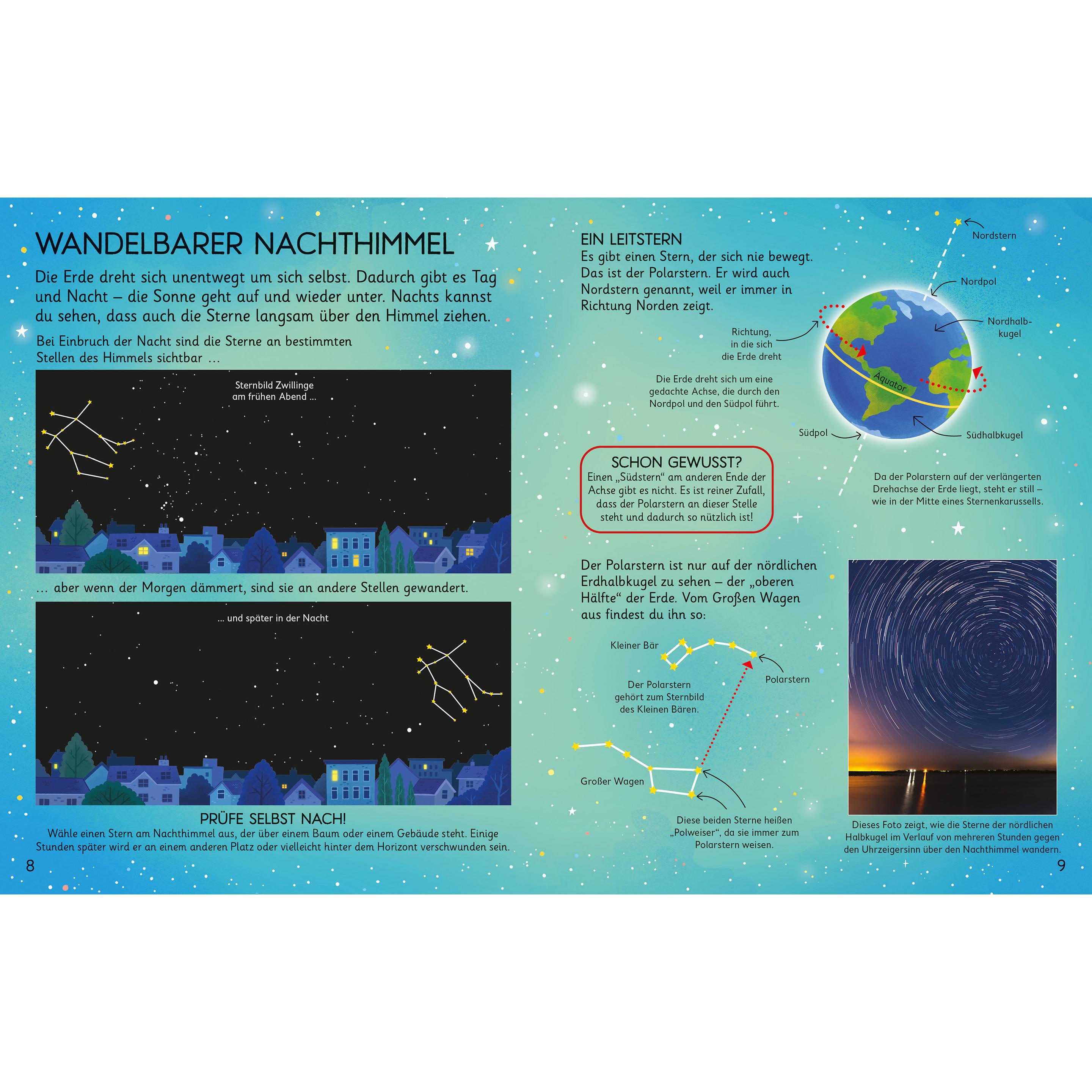 Thumbnail - Erstes Handbuch: Wir entdecken den Nachthimmel, Kinderbücher