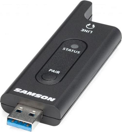 Produktbild Samson XPD2 USB Wireless Systemmit Windschutz