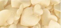 Immagine prodotto Rayher raso tessuto raso : cuore, imbottito, crema, 100