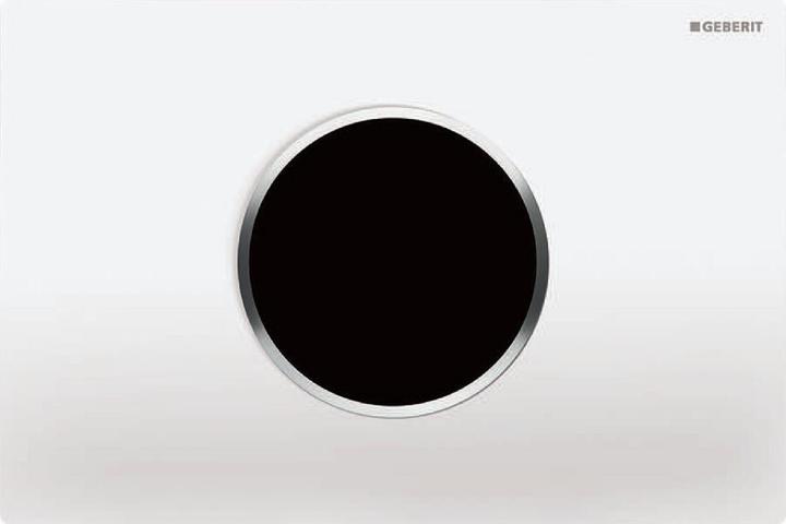 Produktbild Geberit WC-Steuerung Netzbetr., 2-Mengen-Spülung, weiss-alpin