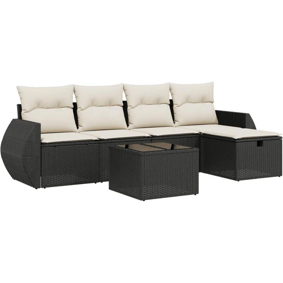 VidaXL, Gartenlounge, 10-tlg. Garten-Lounge-Set mit Kissen