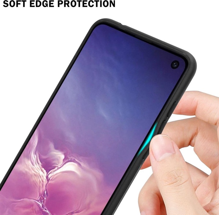 Productafbeelding Cadorabo TPU gestreepte glasplaat (Samsung Galaxy S10e)