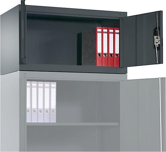 Actual product image C+P Steel cabinet with hinged doors (100 x 42 x 50 cm)