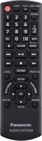 Actual product image Panasonic SC-PMX94 (CD player, Bluetooth, 2x 60 W)