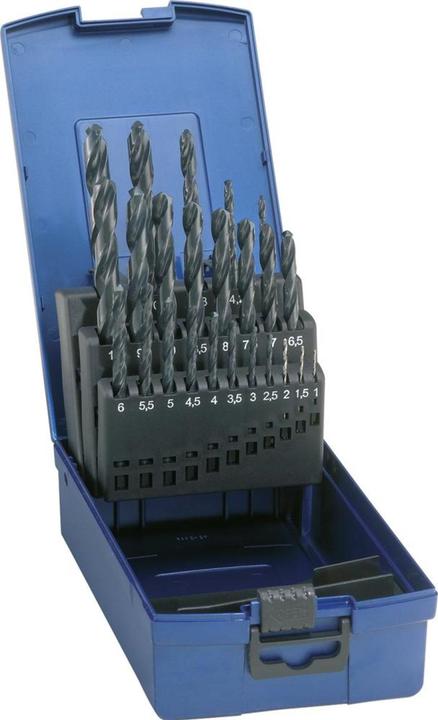 Produktbild Forum Professional Solutions Spiralbohrer-Satz 1-13.0 geschliffen HSS,, 25 Stk (1 – 13 mm)