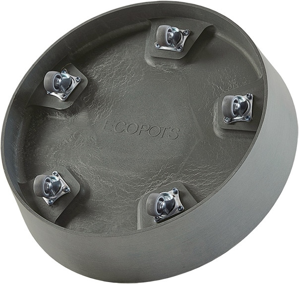 Actual product image Ecopots Saucer on Wheels