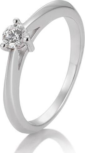 Produktbild Breuning Verlobungsring 3er Krappe (53, 585/14 K Gold)