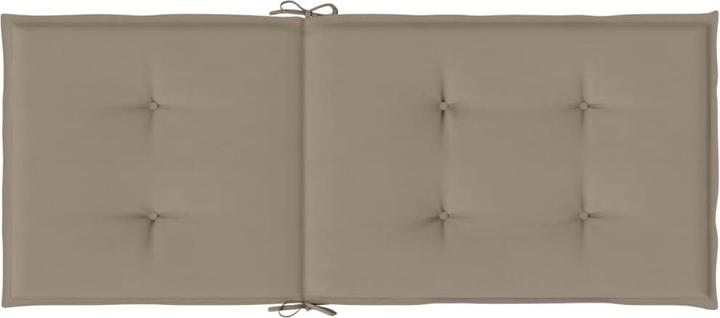 Produktbild vidaXL Gartenstuhlauflage für Hochlehner (120 x 50 cm)