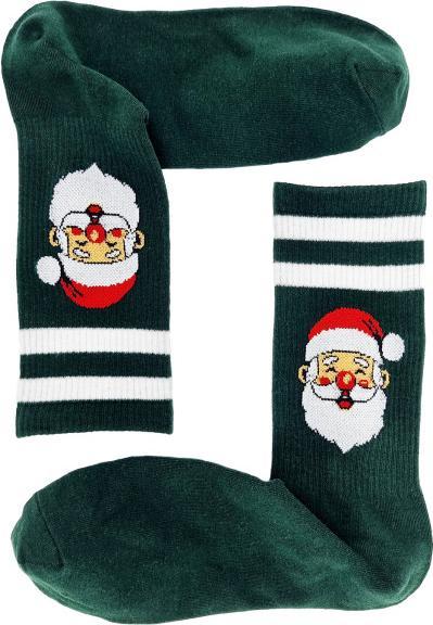 Immagine prodotto Snazzy Santa Weihnachtssocken grün Santa 41-47 von (41 - 47)