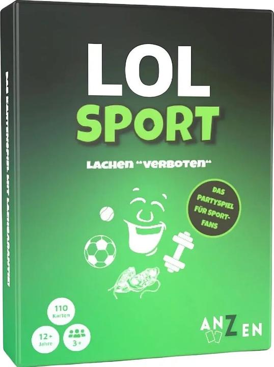 Produktbild Anzen Spiele ANZEN - LOL SPORT - Lachen verboten (3 - 12 Spieler)