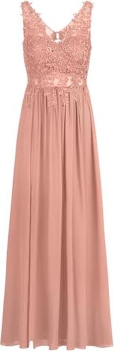 Image du produit Kraimod Robe du soir à fleurs, fermeture éclair, confortable et classique (40)