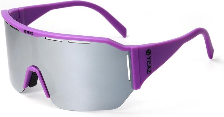 Produktbild Yeaz SUNVIBE Sport goggles matt purple / mirror silver (Lila, Silber)
