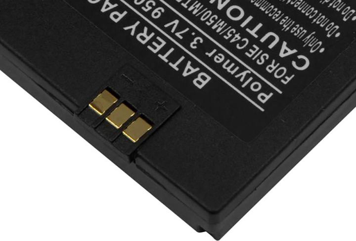 Actual product image Avizar Li-Polymer Akku 3.7V 950mAh Siemens C45/M50/MT50/A50