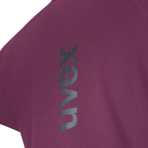 Actual product image Uvex Safety Polo shirt uvex collection 26 red, berry XXL (XXL)