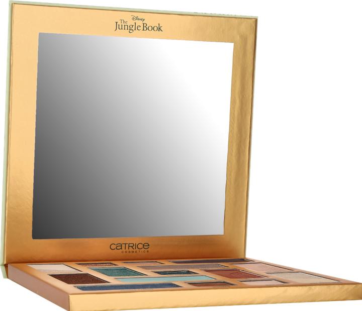 Actual product image Catrice Disney The Jungle Book Eyeshadow Palette 15 Colors Natural Intense Vegan (030 Mother Nature's Recipes)
