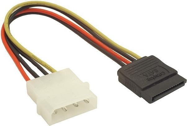 Actual product image Gembird CC-SATA-PS Built-in 0.15m SATA Molex (4-pin) Power Cable (15 cm)