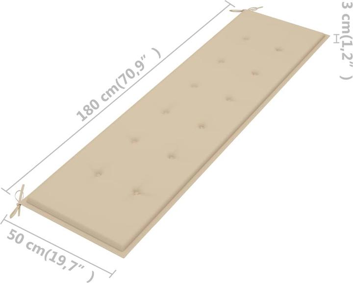 Actual product image VidaXL Veva (180 x 50 x 3 cm)