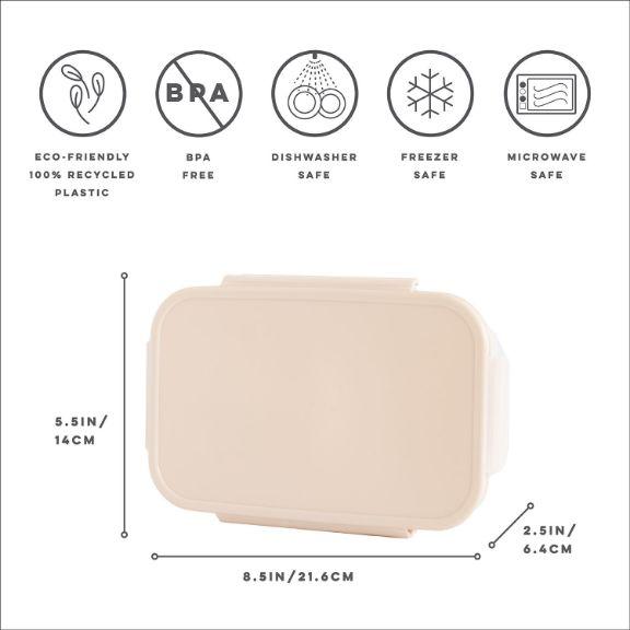 Produktbild 3 Sprouts Lunchbox - Sand - 22x14x6.5cm
