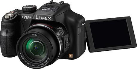Actual product image Panasonic Lumix FZ150, 12MP, 24xZoom, FullHD, 3D, Black