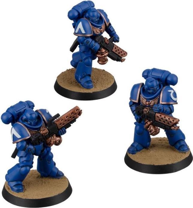 Actual product image Games Workshop Warhammer 40k - Citadel Space Marines Inferno Paint Set (Plastic)
