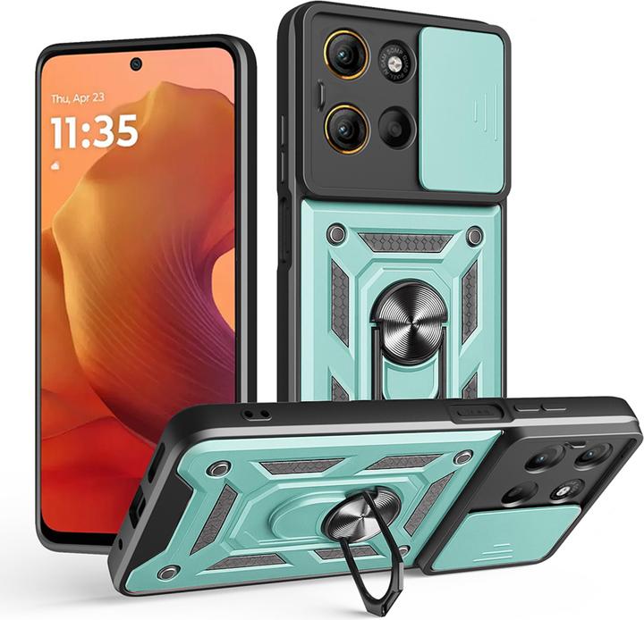 Actual product image Techsuit - CamShield Series - Motorola Moto G15 / G15 Power - Green (Motorola Moto G15)