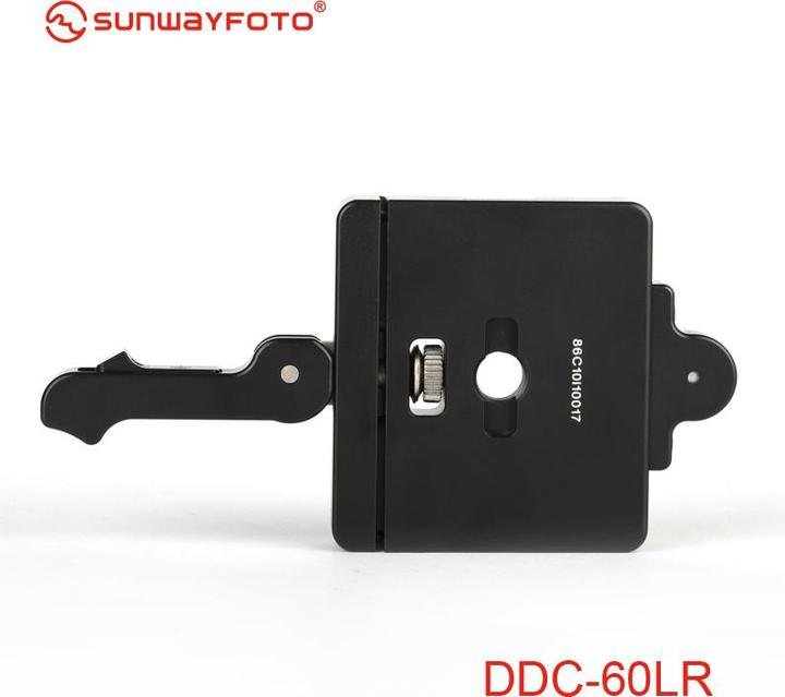 Actual product image Sunwayfoto DDC-60LR (Tripod quick-release plate)